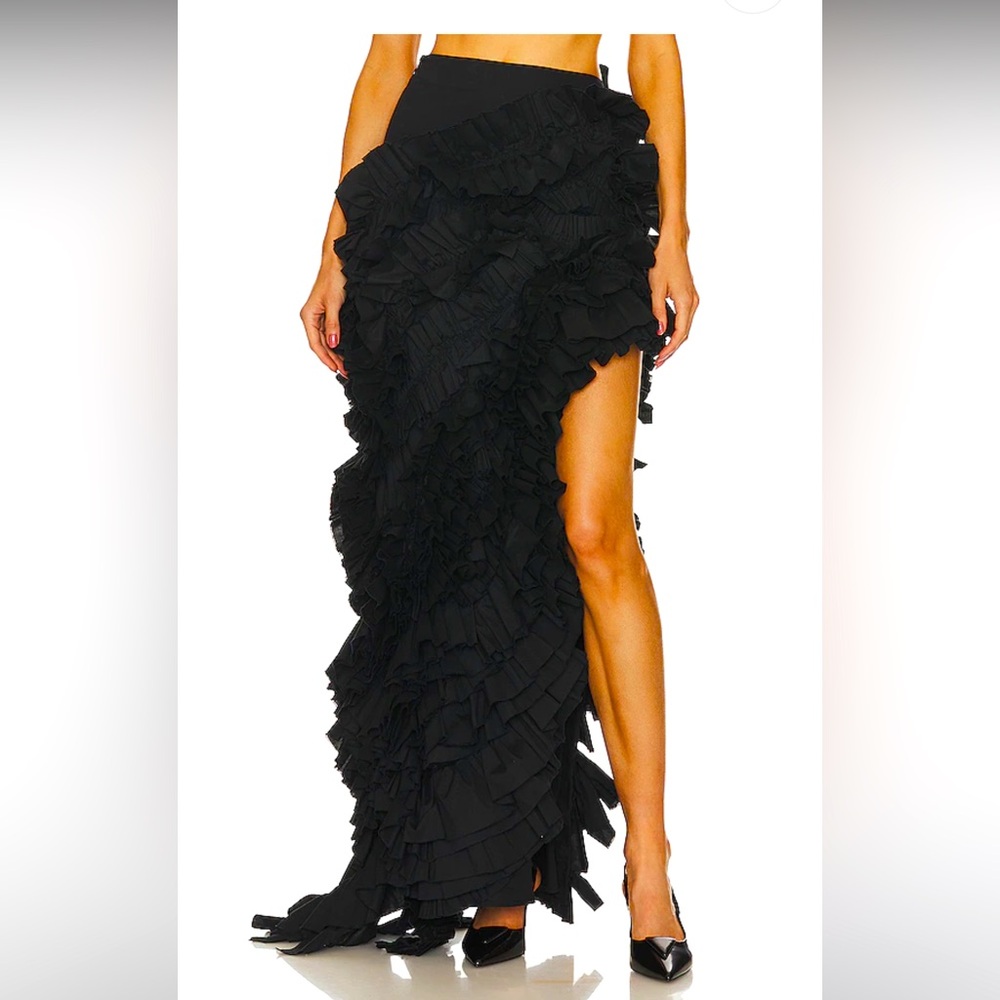 Amara Maxi Skirt in Black